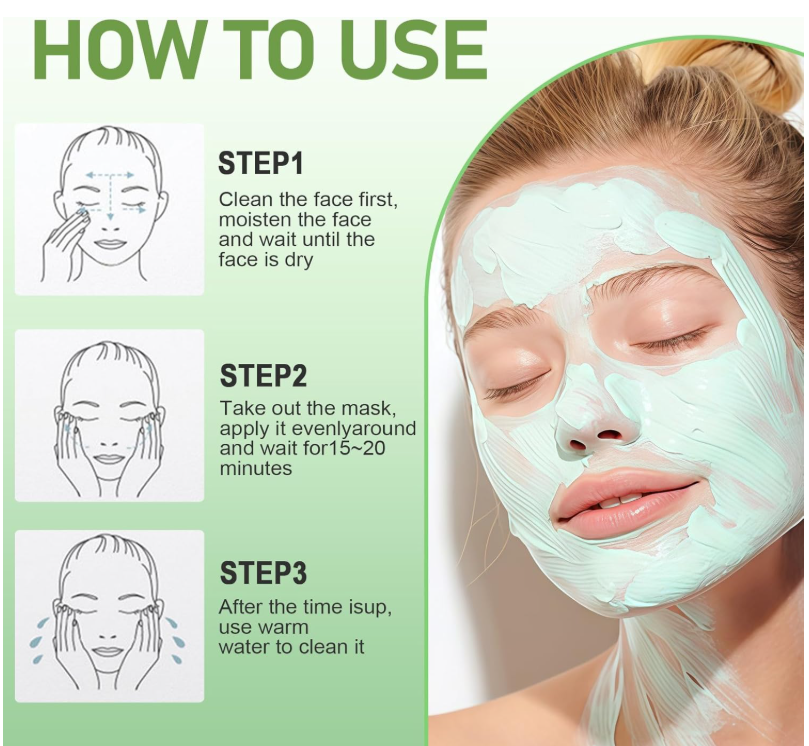 Cleansing Green Tea Mask Clay Stick – Oil Control & Anti-Acne