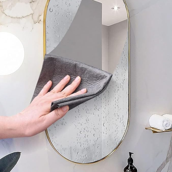 Magic Rag Glass Cleaning Cloth – Thickened Streak-Free Microfiber Wipes (10pcs)