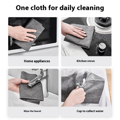 Magic Rag Glass Cleaning Cloth – Thickened Streak-Free Microfiber Wipes (10pcs)