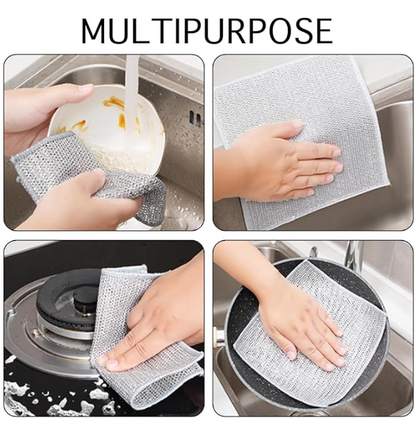 Torchons Multi-Usages Anti-Rayures – 10 Pièces