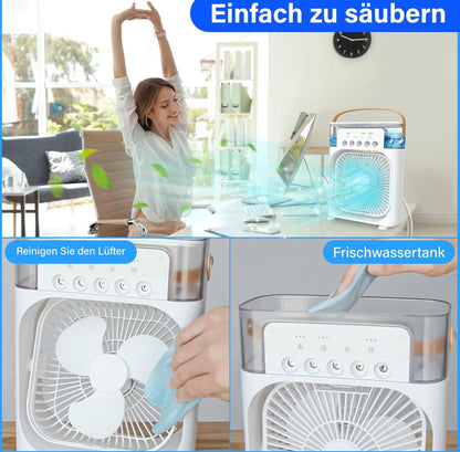 Mini Climatiseur USB à Lumière LED