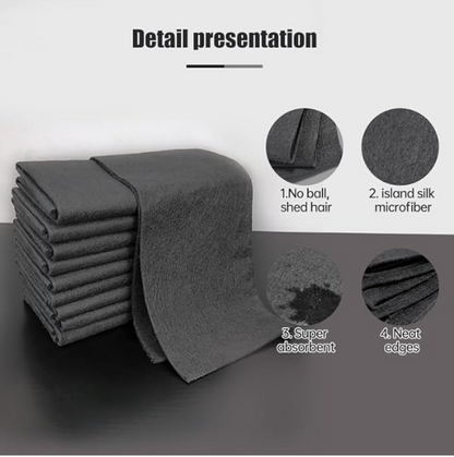 Magic Rag Glass Cleaning Cloth – Thickened Streak-Free Microfiber Wipes (10pcs)